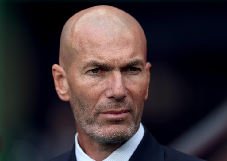 Zinedine Zidane ai tempi del Real Madrid
