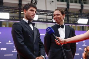 Alcaraz e Nadal al 'Laureus World Sports Awards'