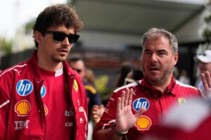 Charles Leclerc, pilota della Ferrari