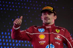 Charles Leclerc, pilota della Ferrari