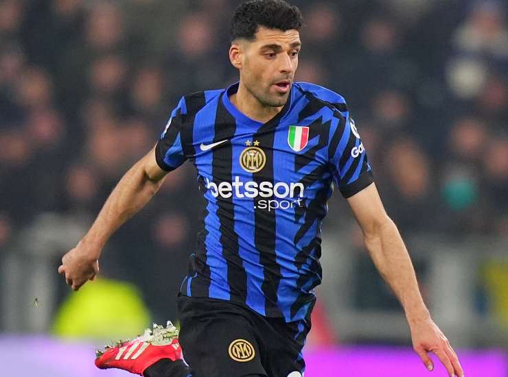 L'attaccante dell'Inter Mehdi Taremi