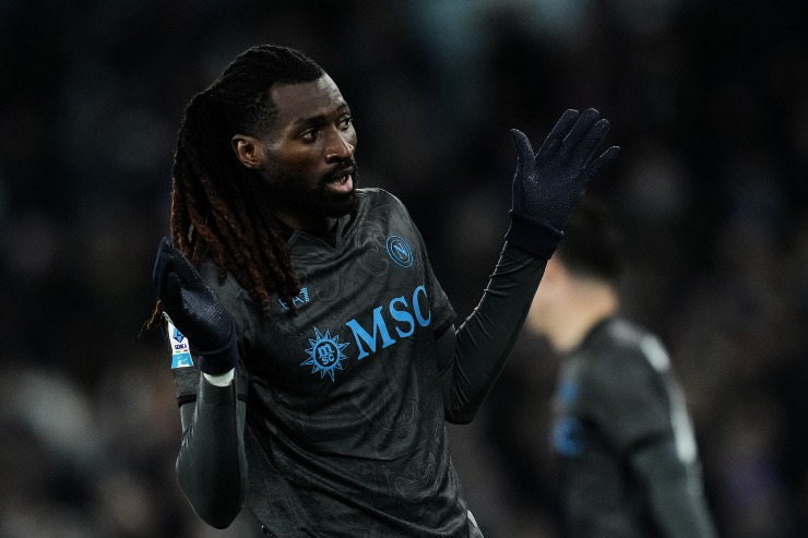 Zambo Anguissa, centrocampista del Napoli