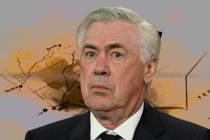 Ancelotti in primo piano