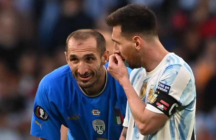 Chiellini e Messi