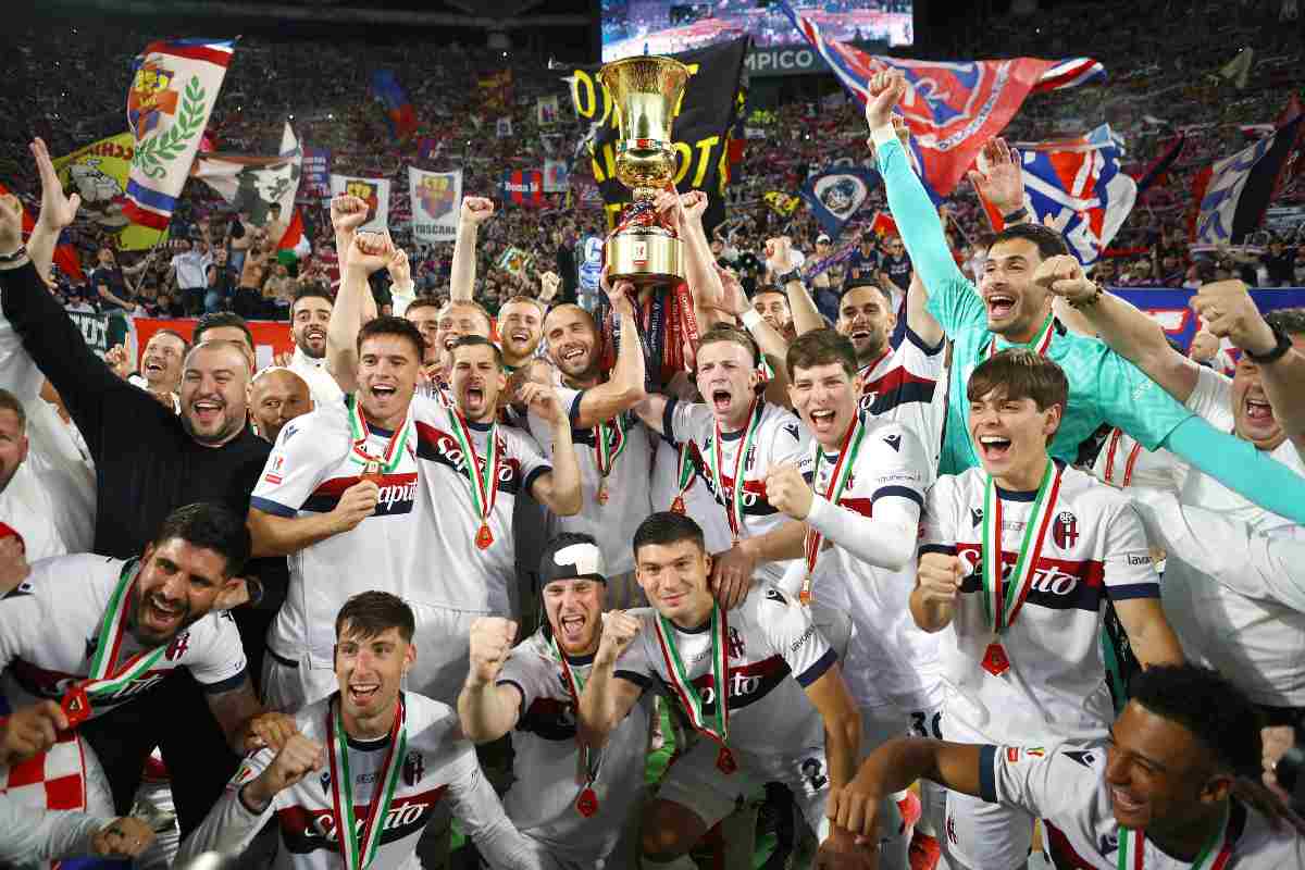 Bologna vince la Coppa Italia
