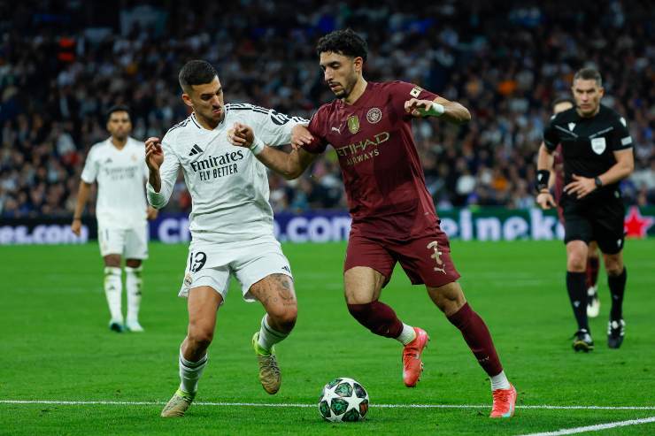 Dani Ceballos in azione in Champions League