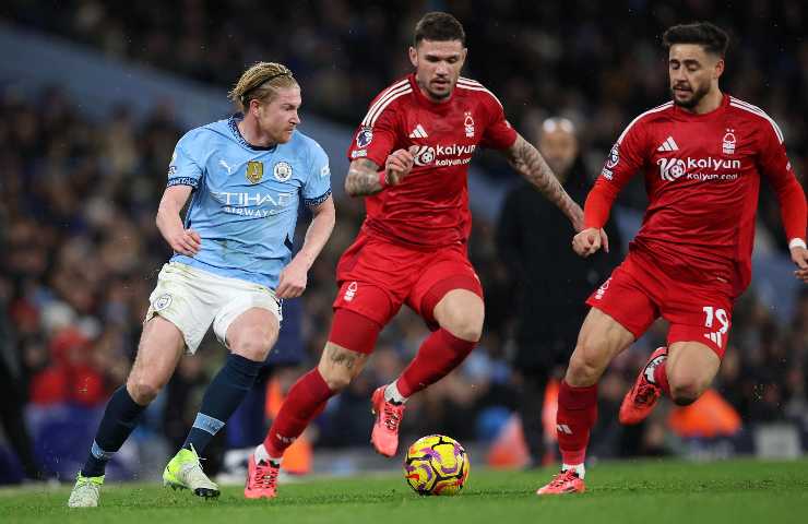 Kevin De Bruyne in azione