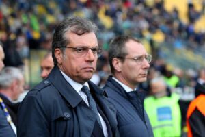 Il direttore sportivo della Juventus Cristiano Giuntoli
