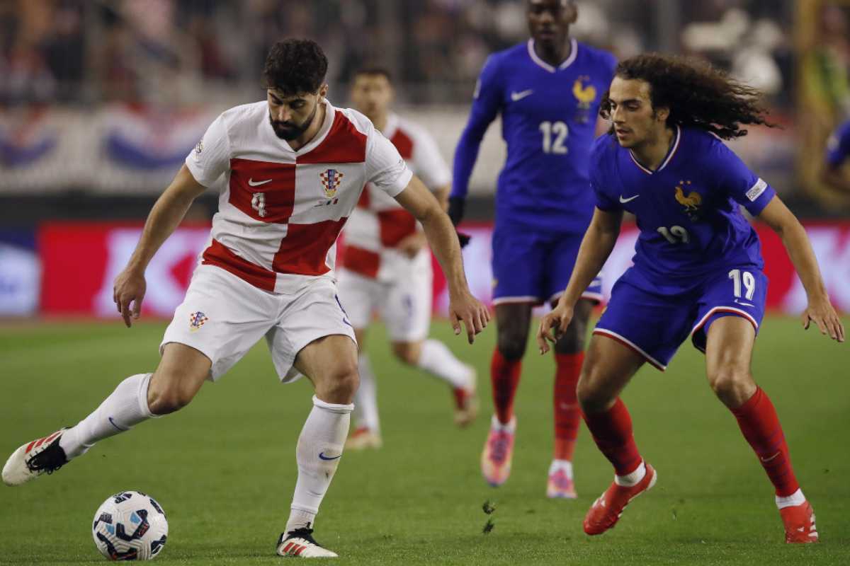 Guendouzi con la maglia della Francia