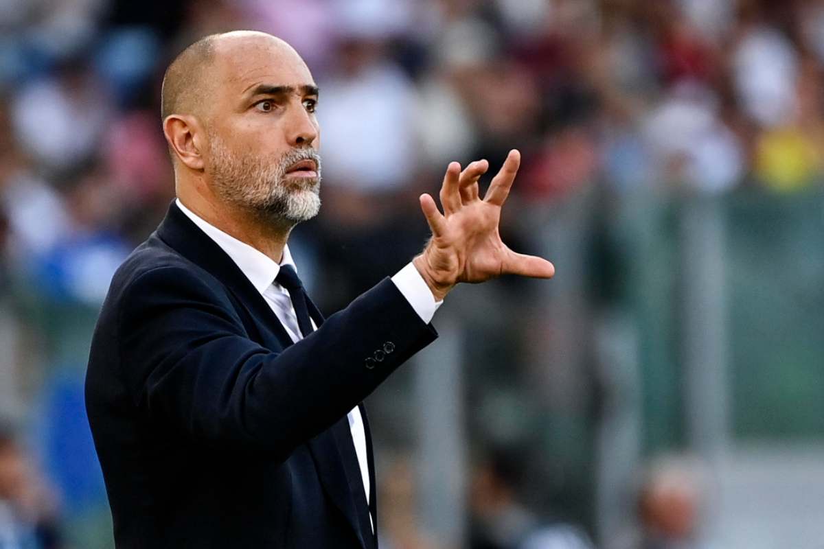 Igor Tudor in panchina