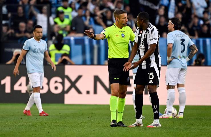 Espulsione Kalulu contro la Lazio
