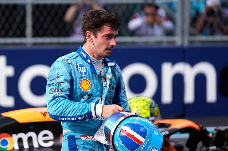 Charles Leclerc, in occasione dello scorso GP di Miami
