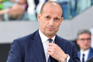 Massimiliano Allegri in primo piano