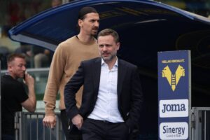 Giorgio Furlani e Zlatan Ibrahimovic