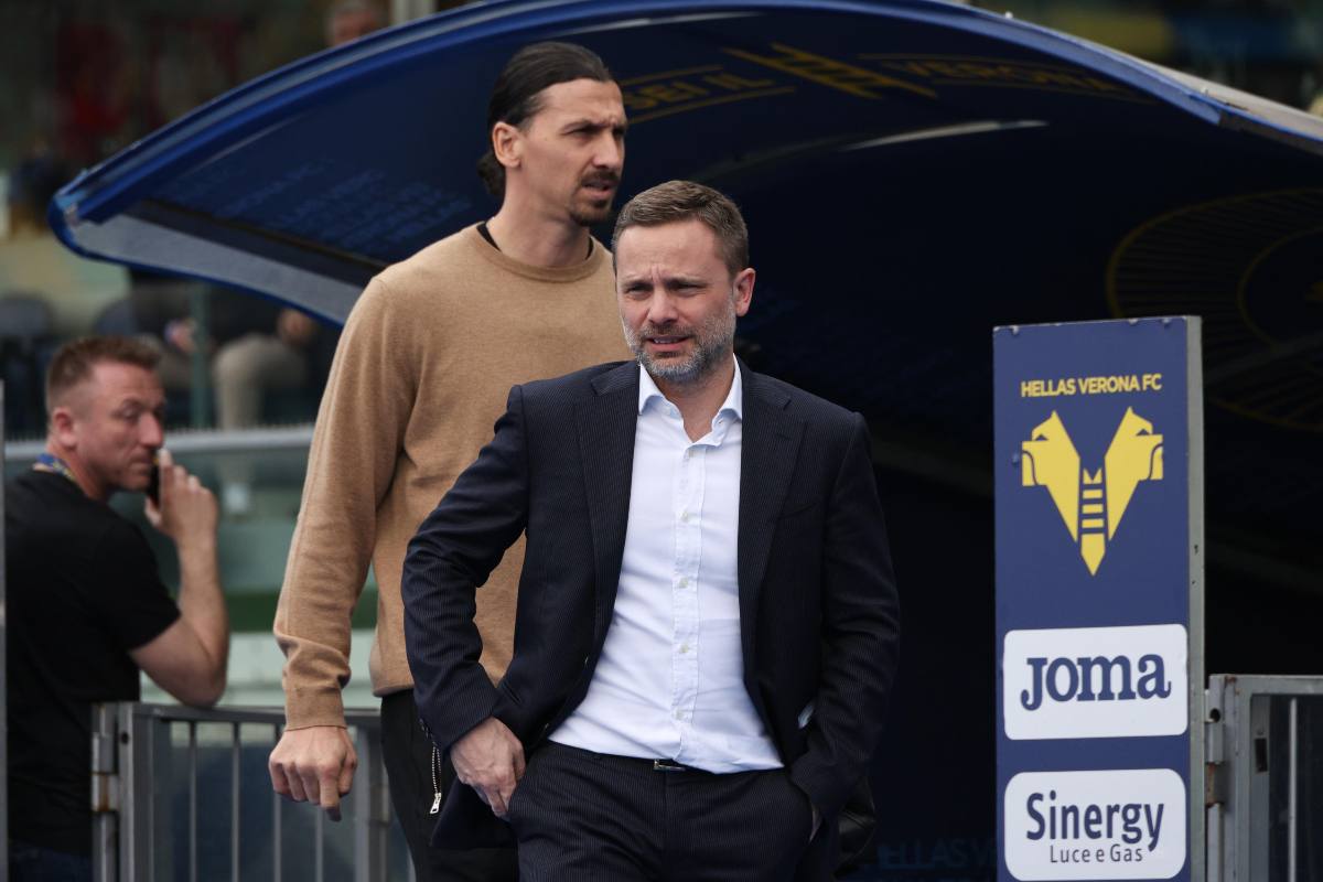 Giorgio Furlani e Zlatan Ibrahimovic