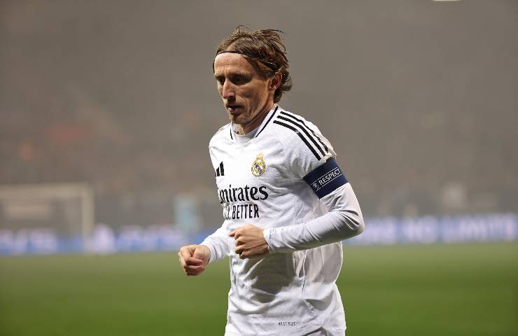 Modric in azione