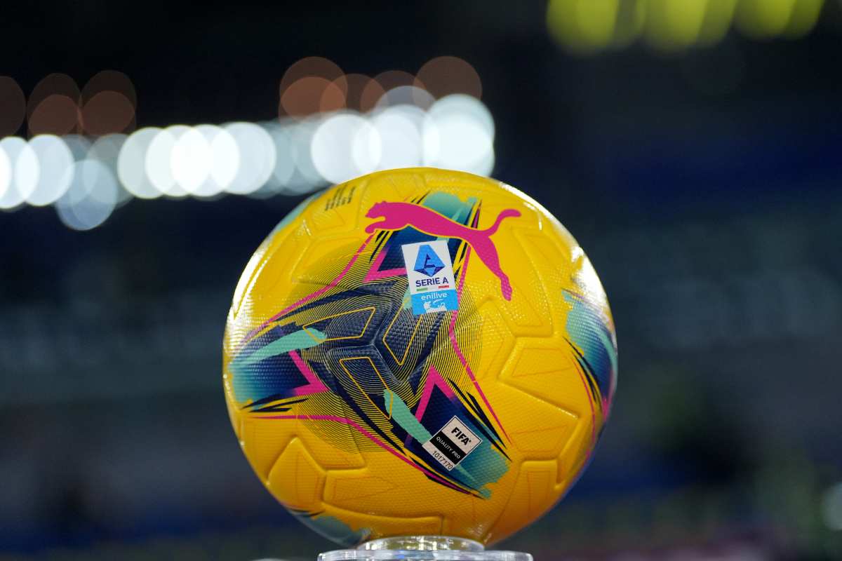 Il pallone della Serie A 2024-2025
