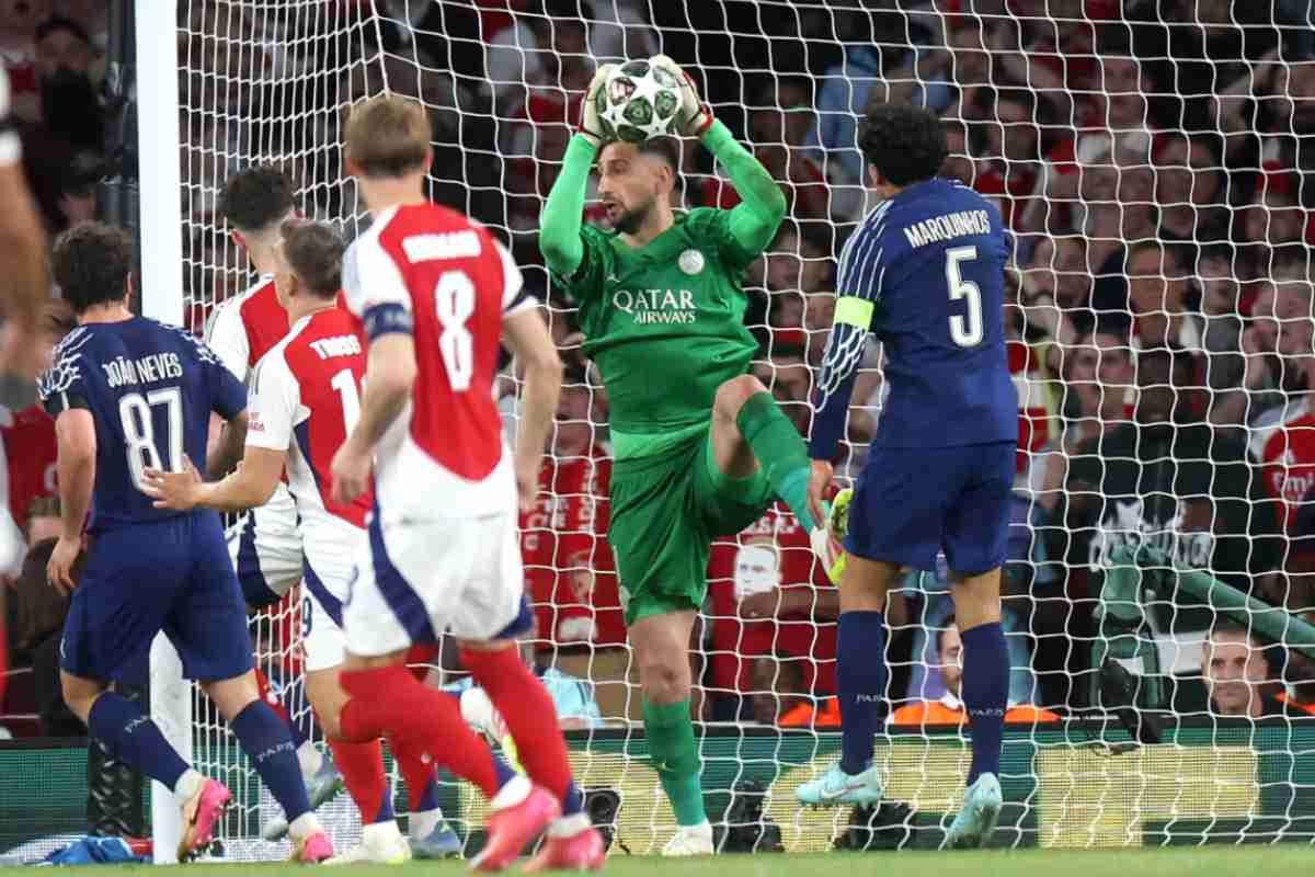 Psg-Arsenal azione