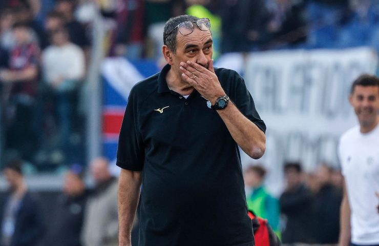 Sarri corrucciato