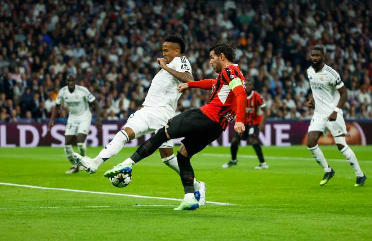Theo Hernandez in azione