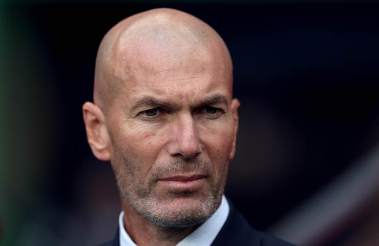 Zidane in primo piano