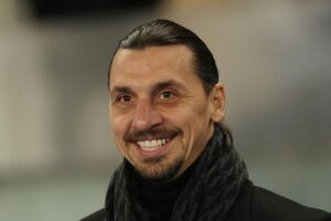 Zlatan Ibrahimovic sorridente