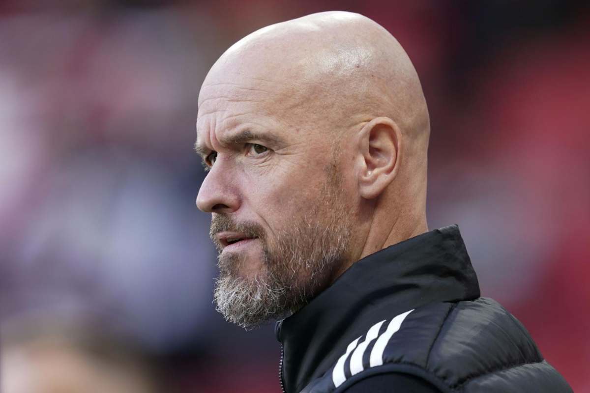Erik ten Hag in primo piano