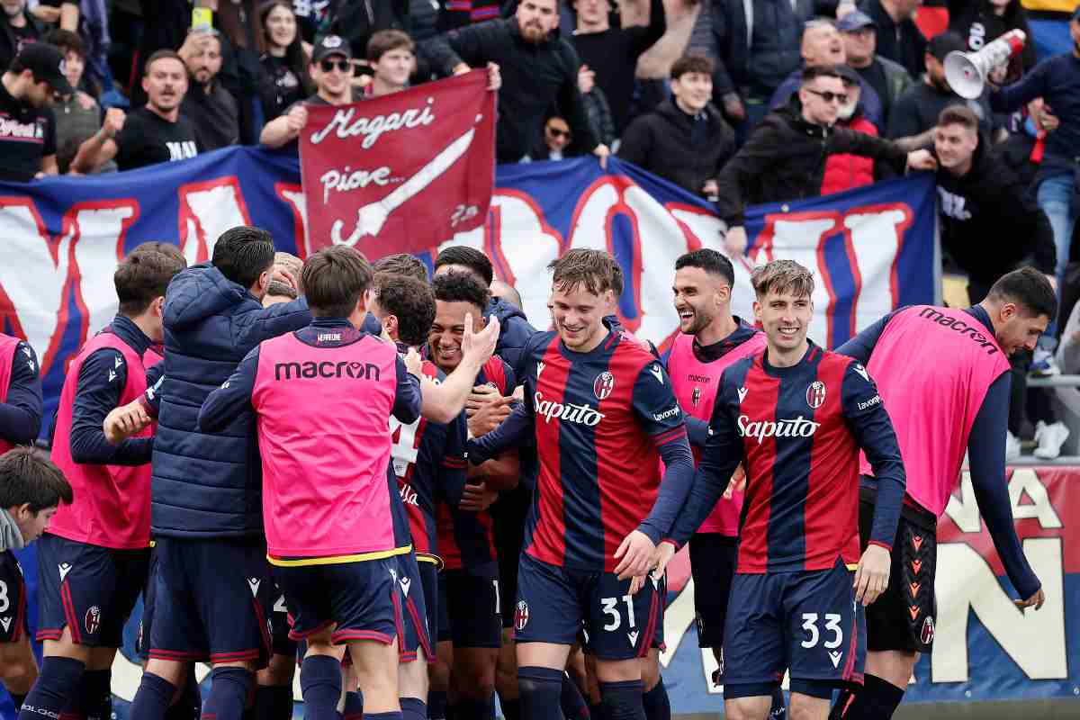 Giocatori del Bologna