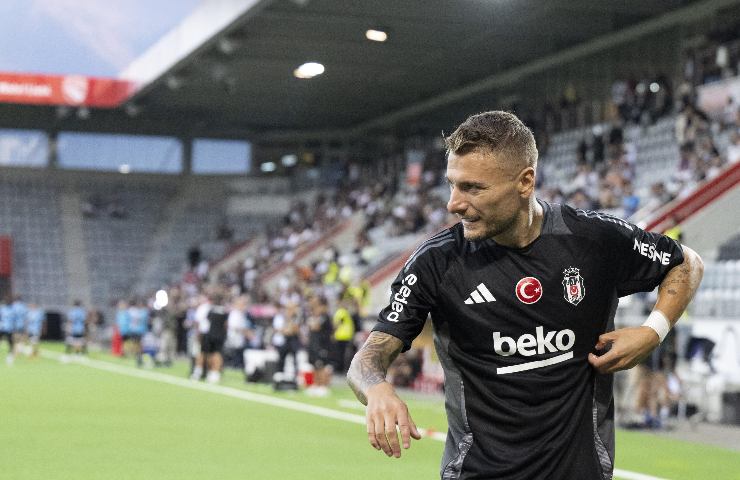 Ciro Immobile in primo piano
