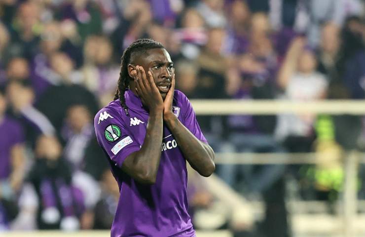 Moise Kean disperato