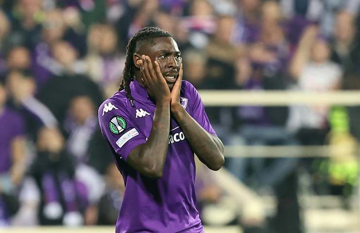 Moise Kean disperato