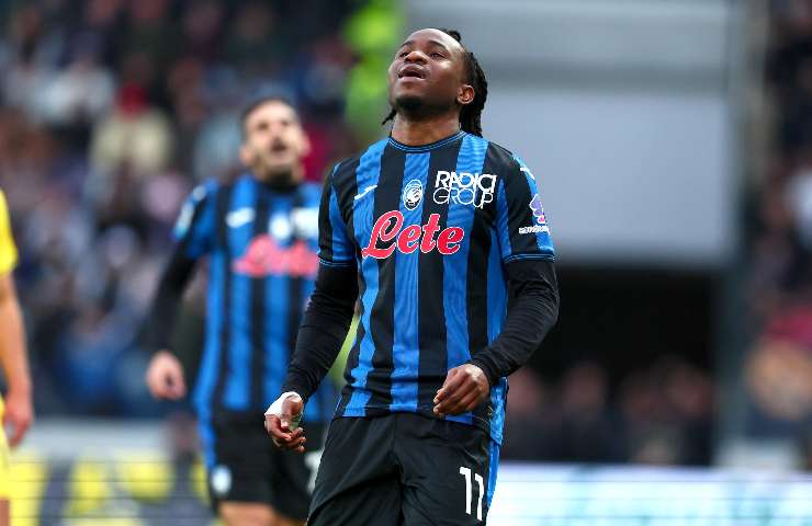 Lookman in maglia Atalanta