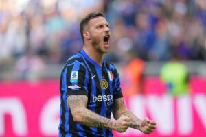 Marko Arnautovic esulta