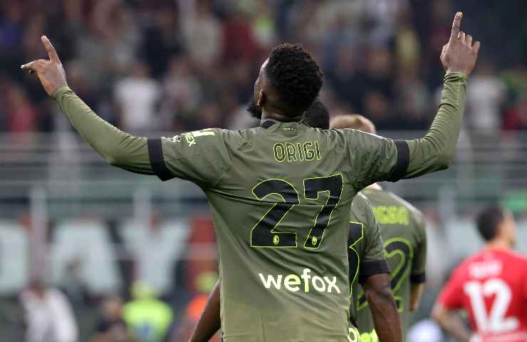 Origi esulta
