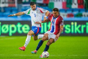 Orsolini in azione