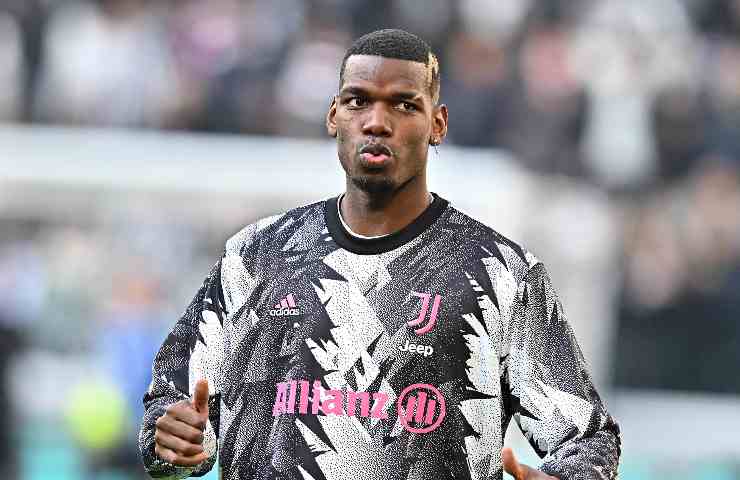 Pogba si allena