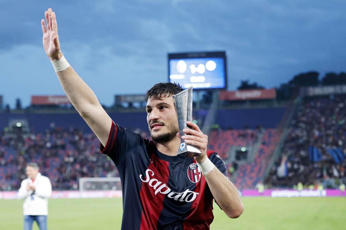 Riccardo Orsolini premiato