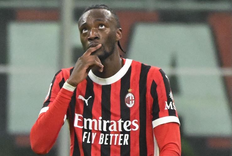 abraham con la maglia del milan