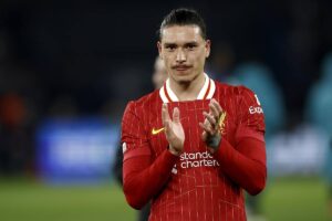 darwin nunez con il liverpool