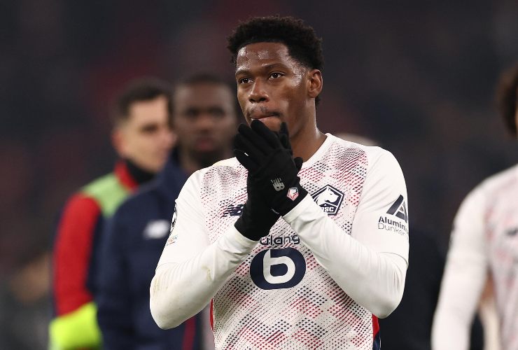 jonathan david con la maglia del lille