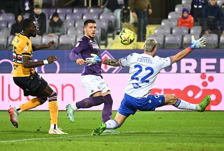 nikita contini con la sampdoria nel 2023