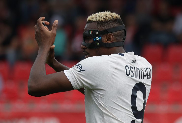 osimhen con il napoli