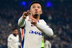 sancho esulta col chelsea
