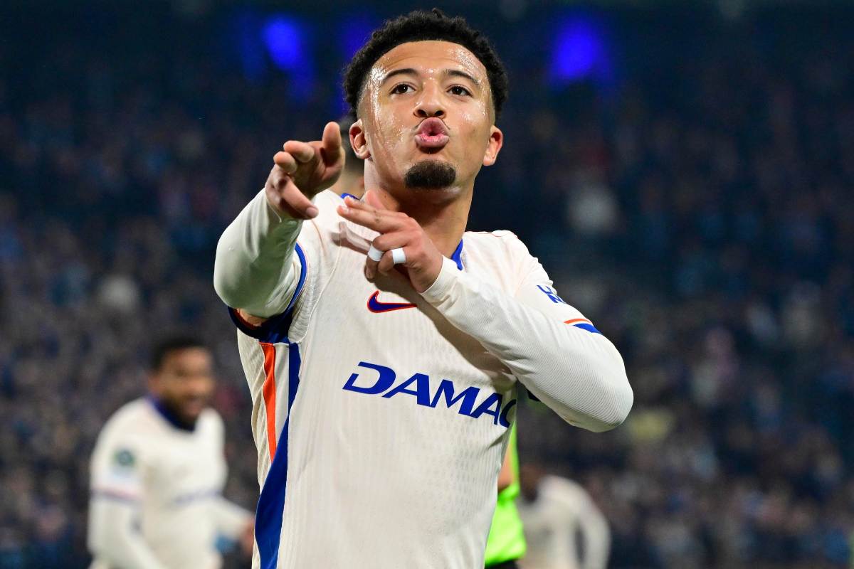 sancho esulta col chelsea