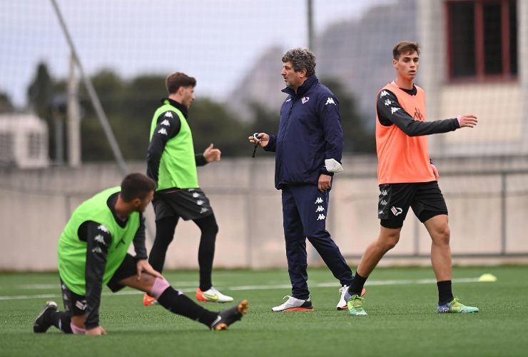 silvio baldini allena in campo