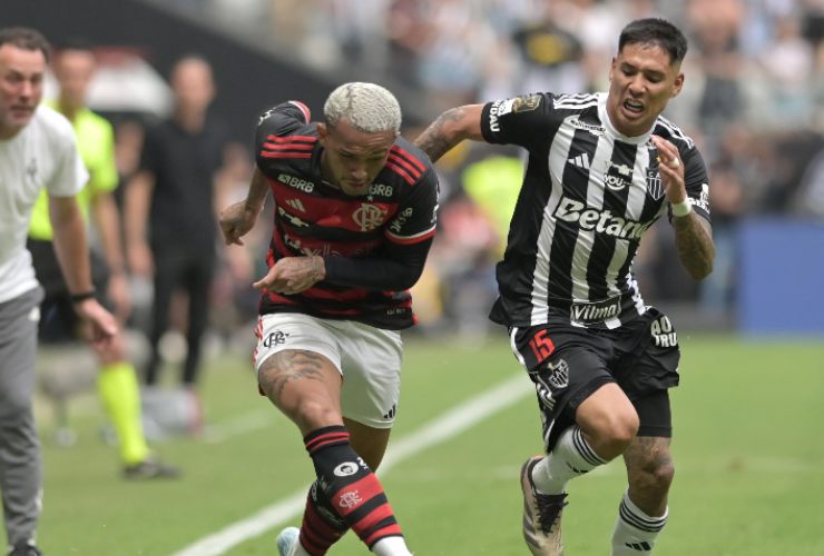 wesley in azione col flamengo
