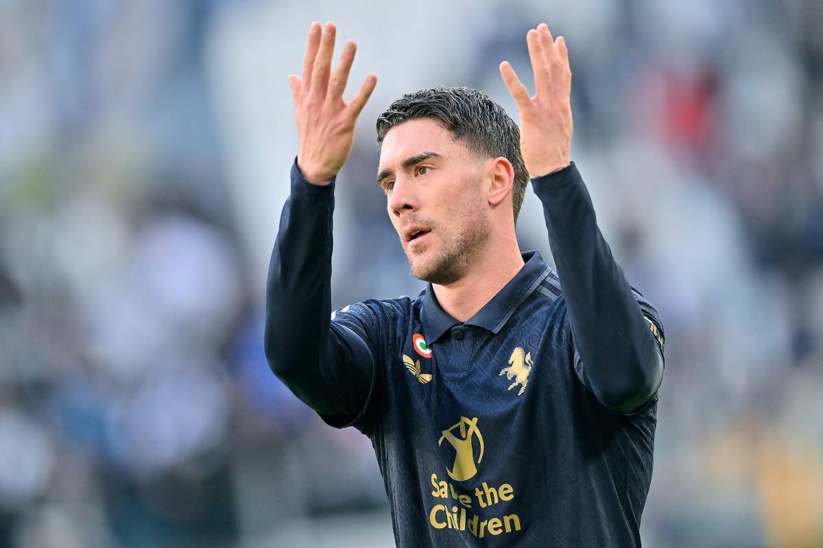 Dusan Vlahovic si dispera