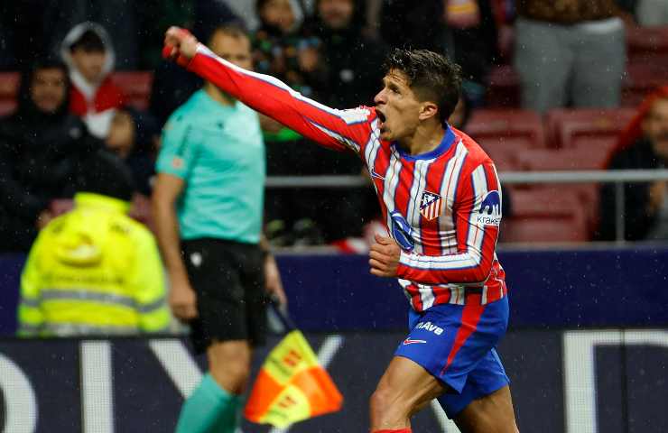 Giuliano Simeone esulta
