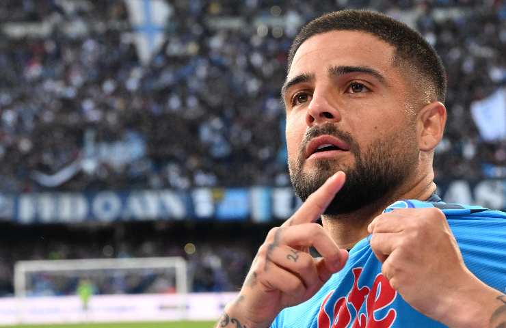 Insigne esulta