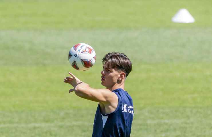 Jashari in allenamento